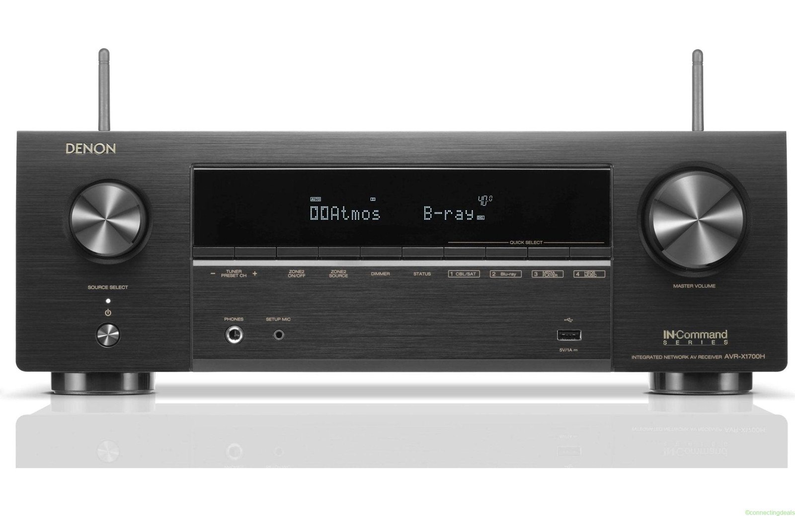 free ads Denon AVR-X1700H 72-Channel Home Theater