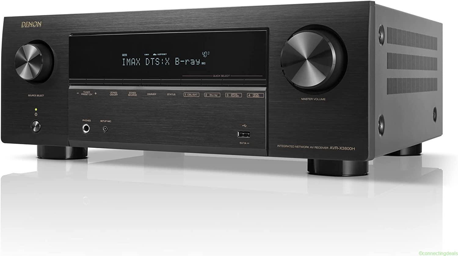 Denon AVR-X3800H 94-Channel Home Theater