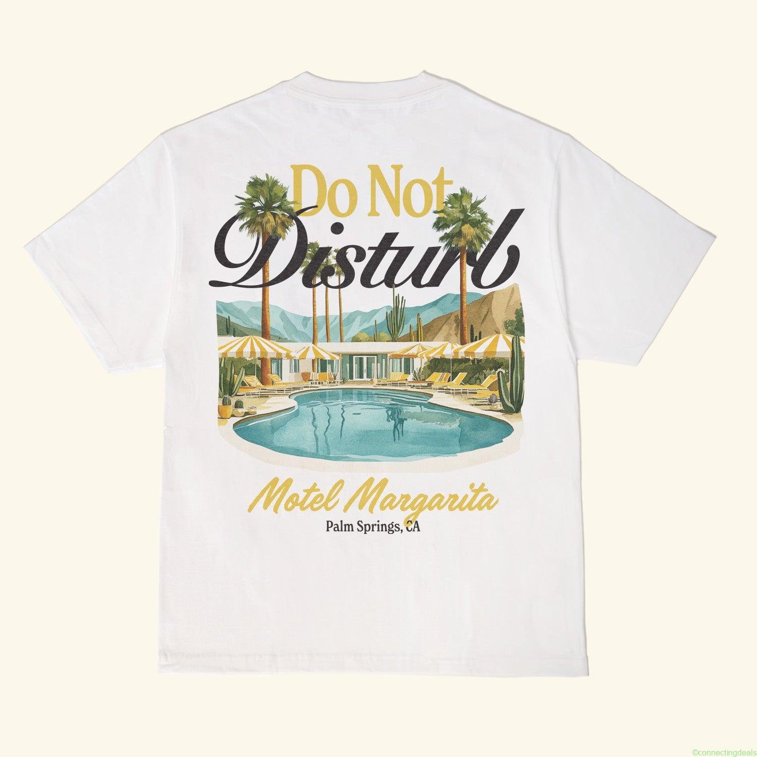 Do Not Disturb Tee – White