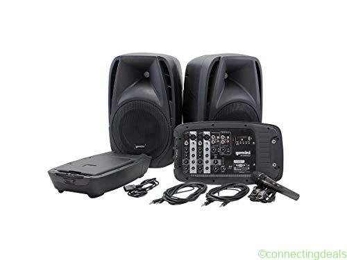 Gemini ES-210MXBLU Portable PA System