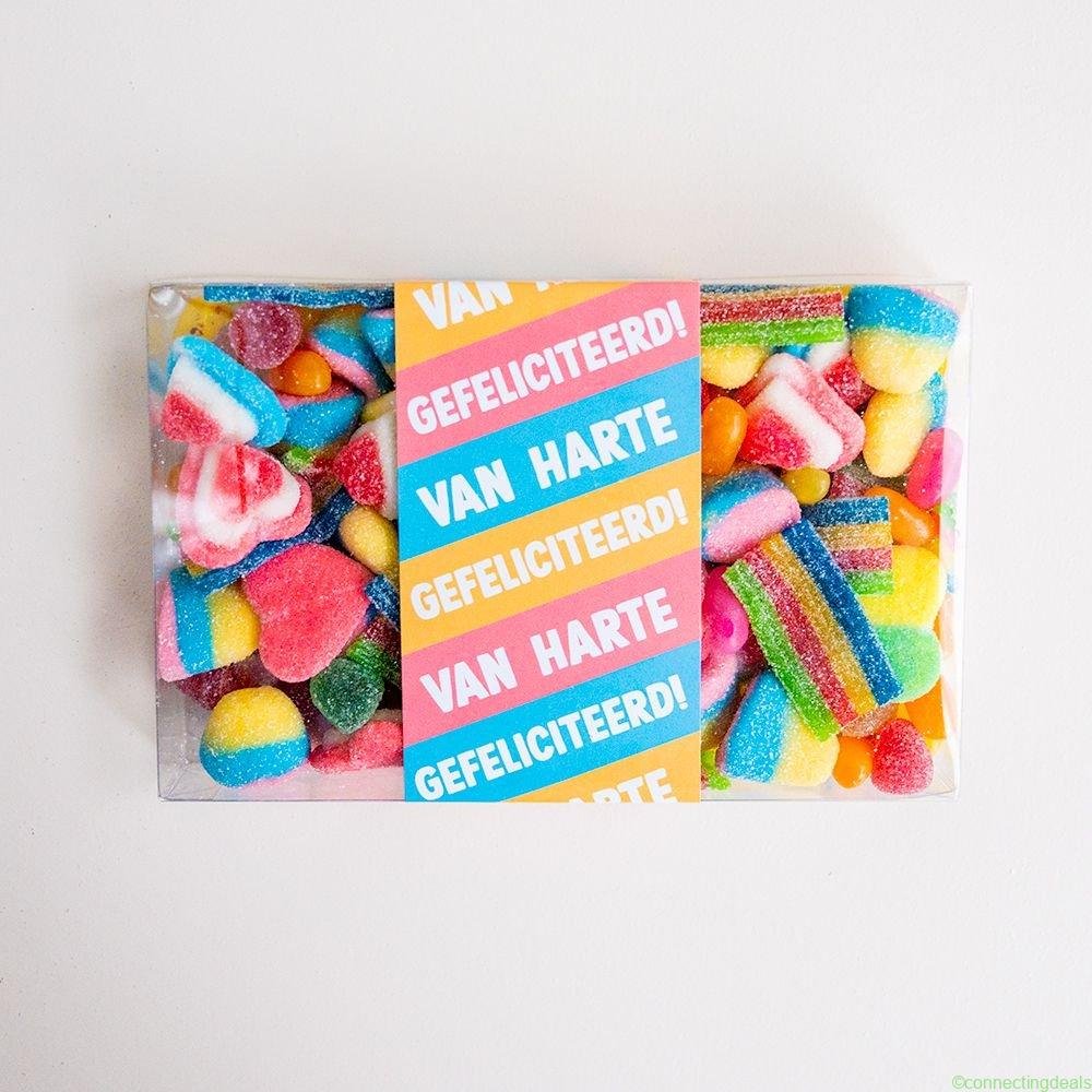 Veel Liefs Snoepdoos Gefeliciteerd 325g