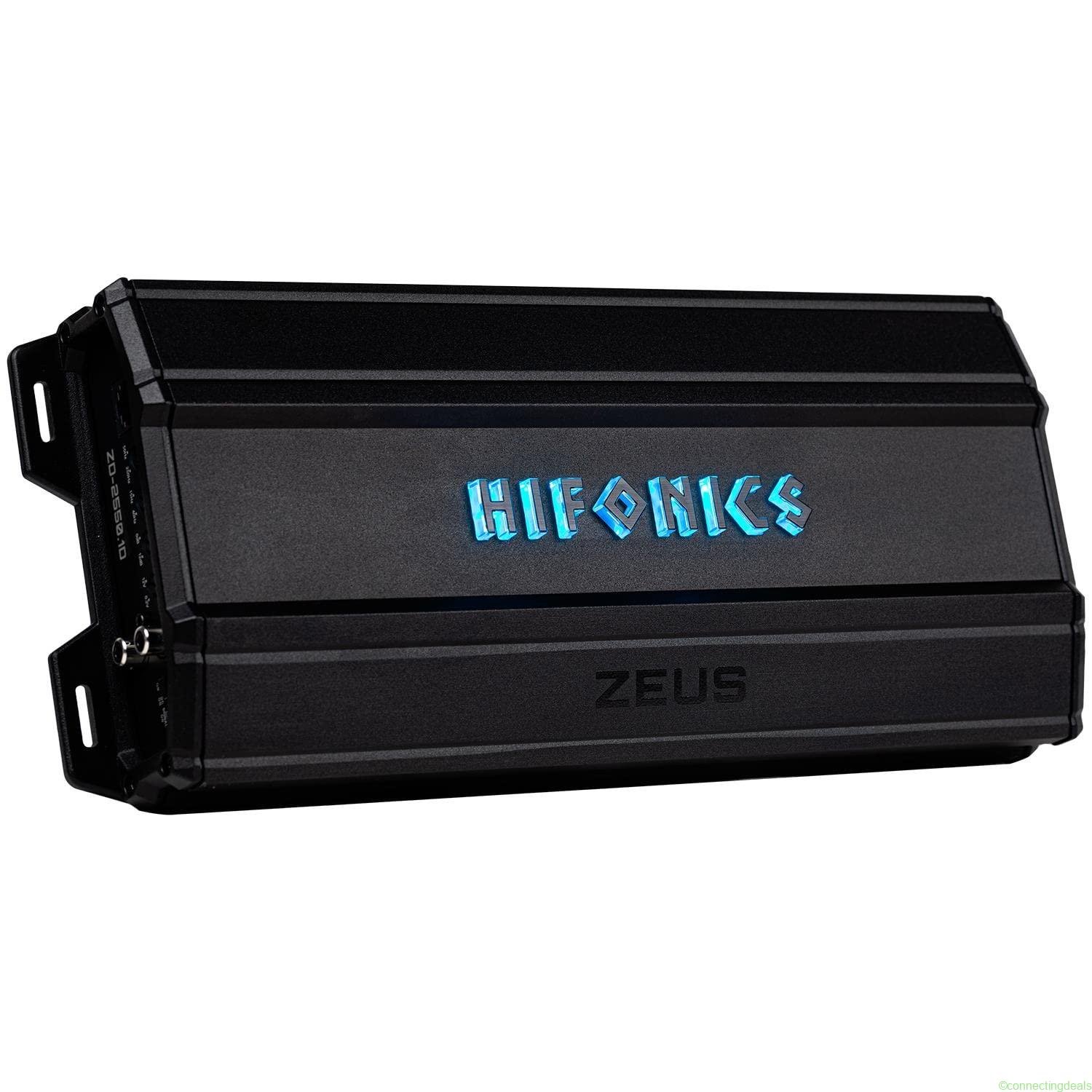 Hifonics Zeus Delta 2550 Watt Compact Mono