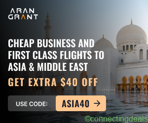 Cheap Business and First Class Flights to Asia &