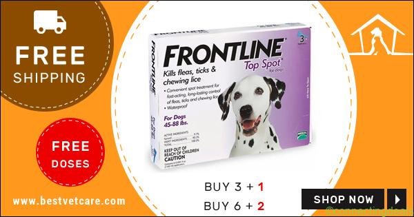 Free Doses of Frontline Top Spot on Every Pack +