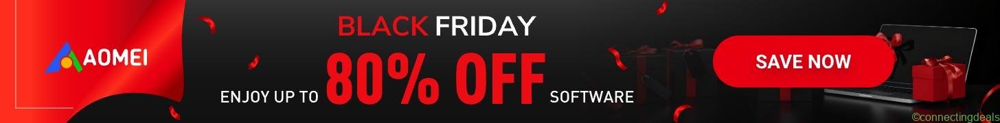AOMEI BLACK FRIDAY