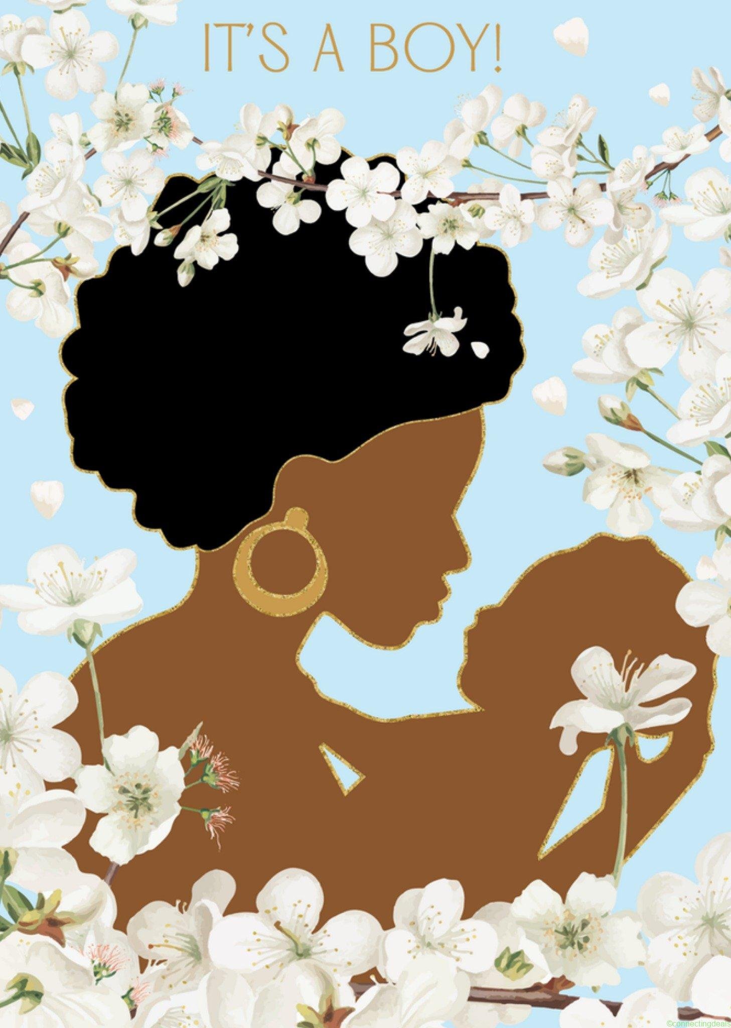 Anoela cards Anoela Postcards Geboortekaart