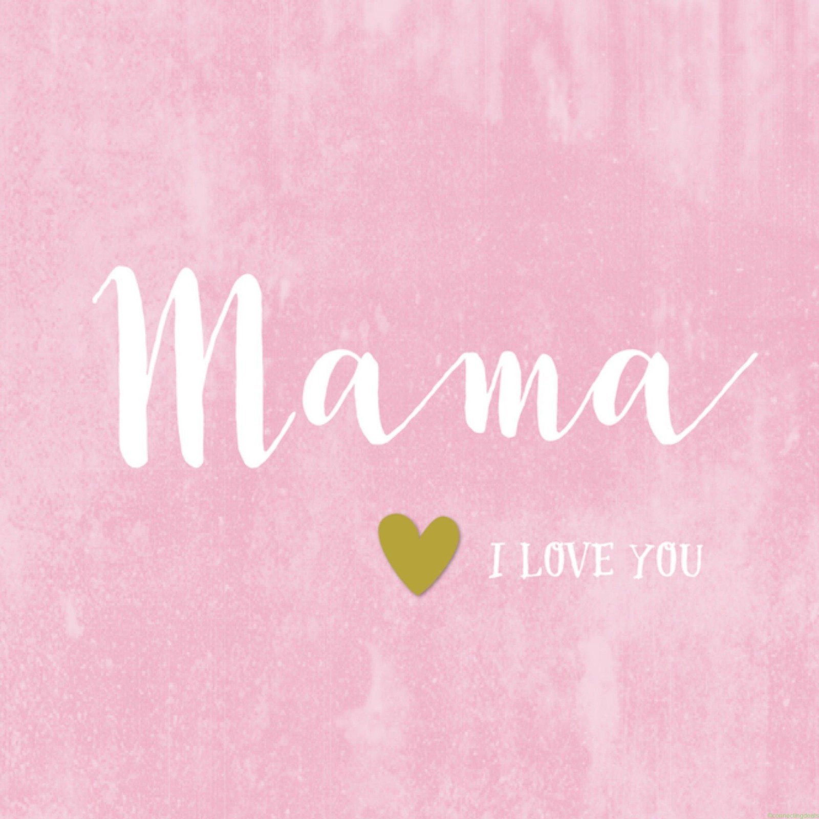 Tsjip Moederdagkaart mama I love you Large