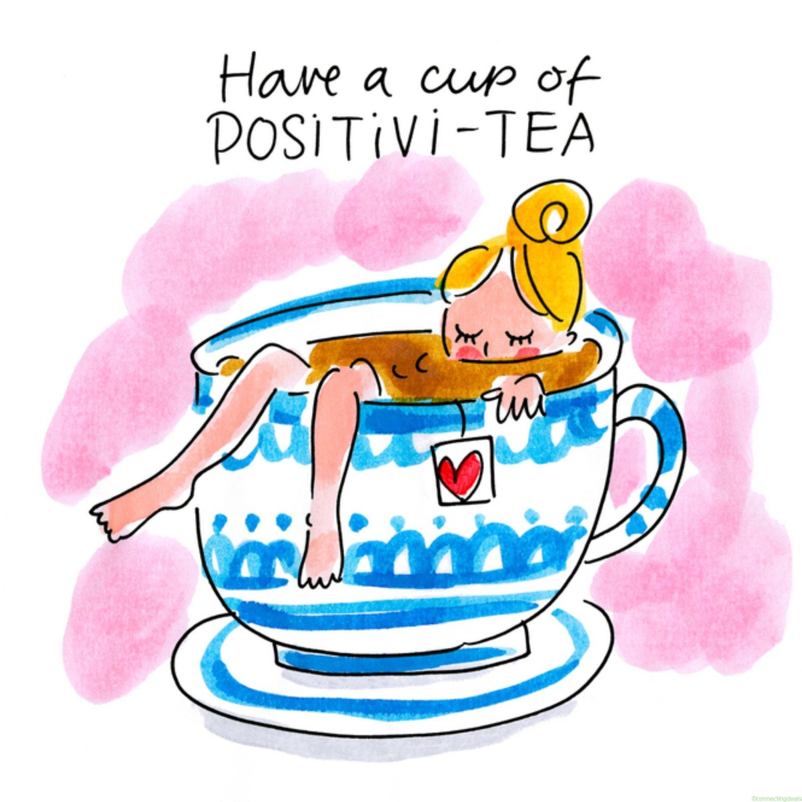 Blond Amsterdam Ik denk aan je kaart