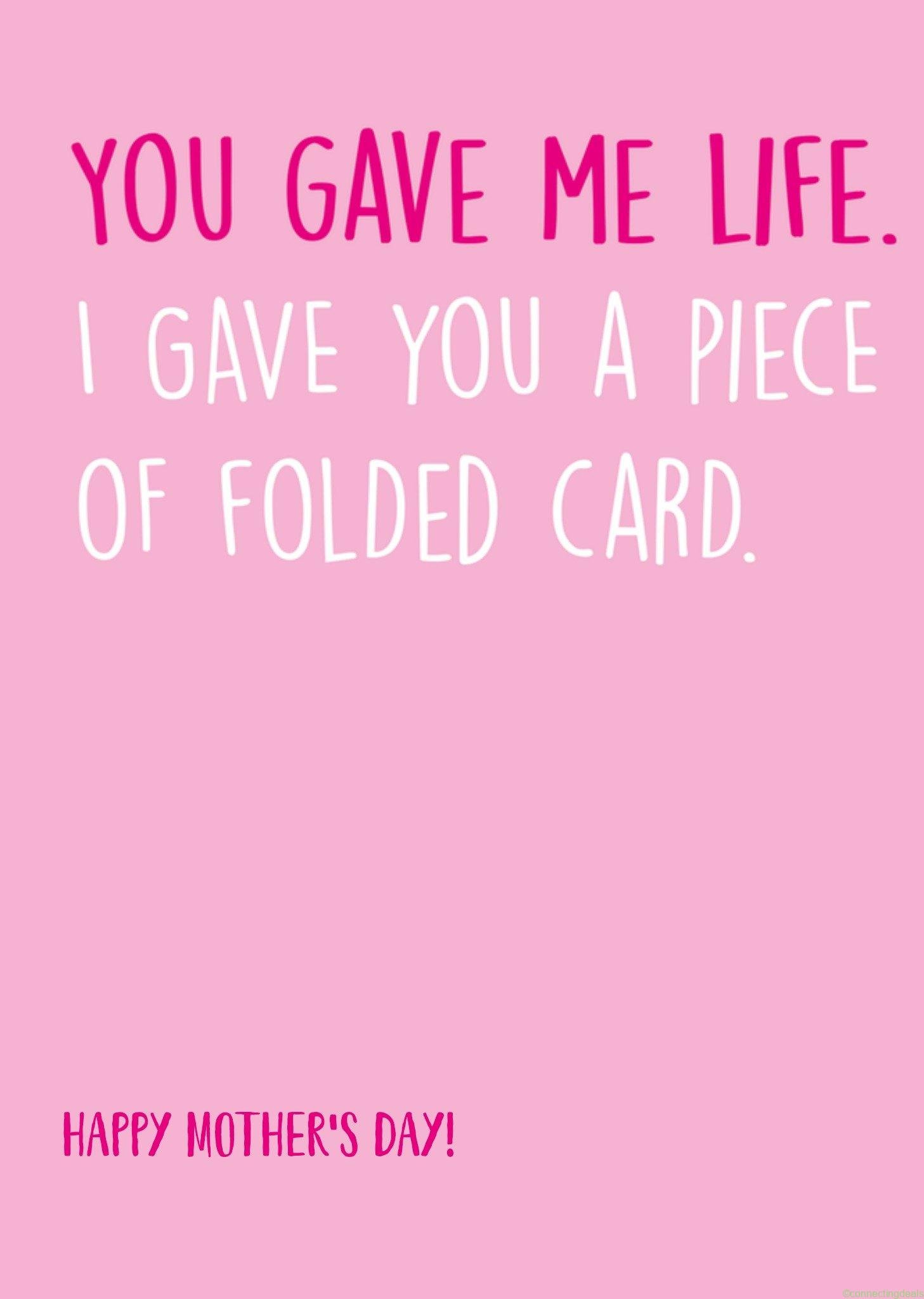 The London Studio Moederdagkaart grappig