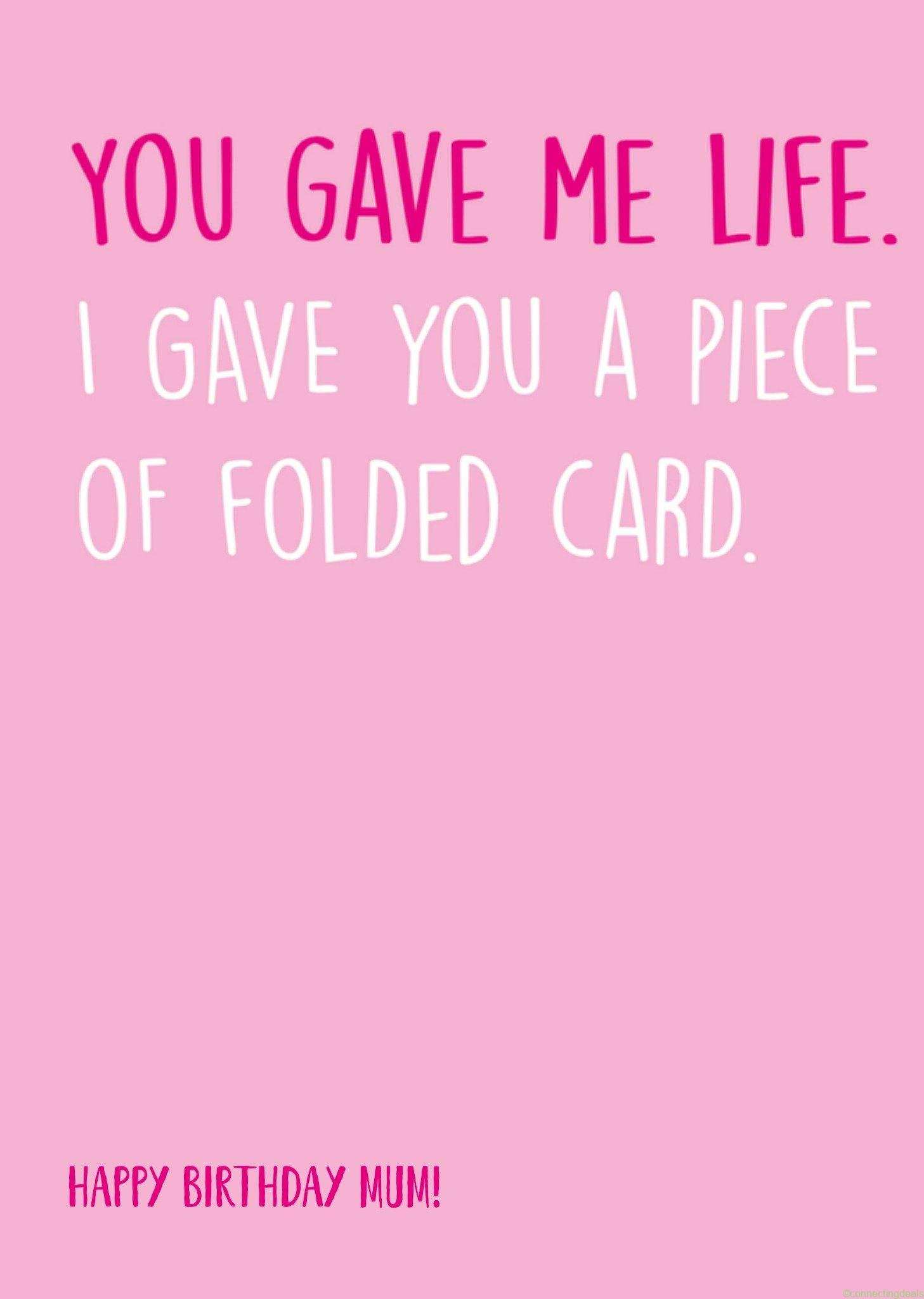 The London Studio Verjaardagskaart moeder