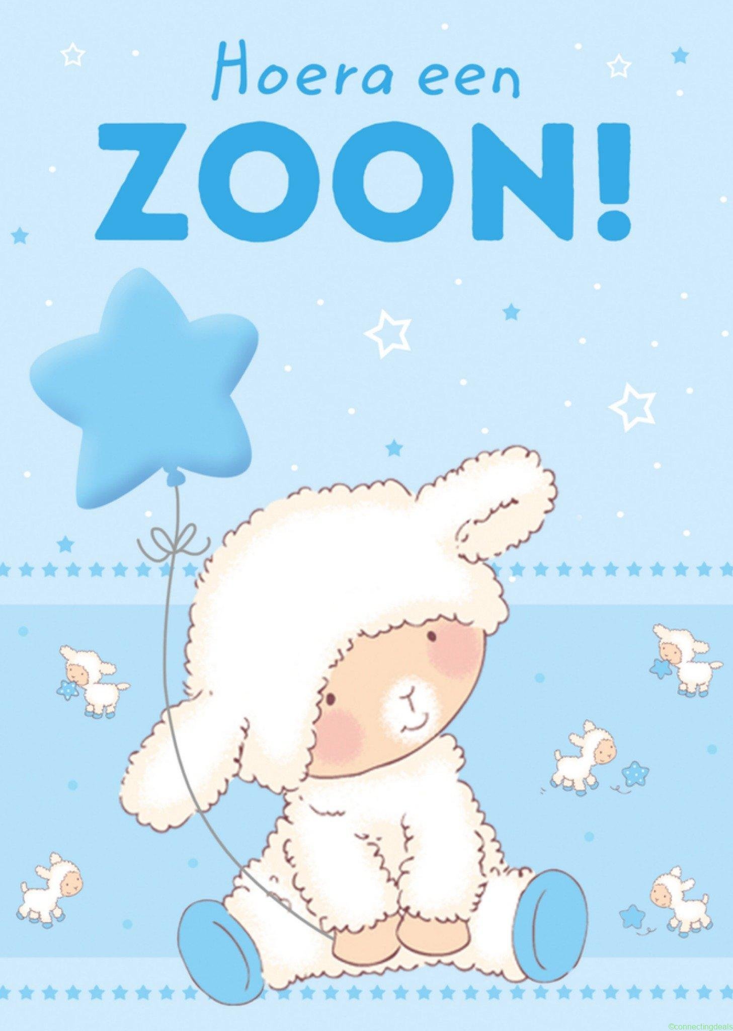 TMS Geboortekaart Jongen Lammetje