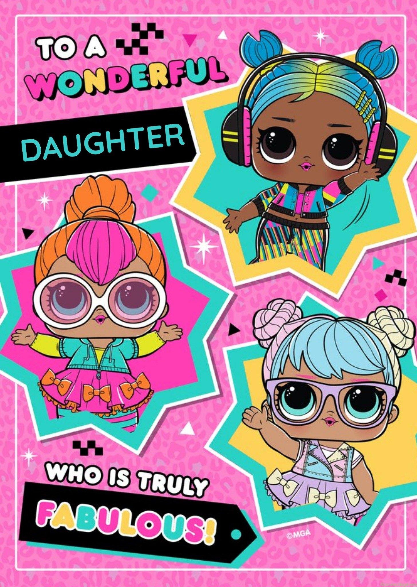 Greetz L OL Suprise Verjaardagskaart