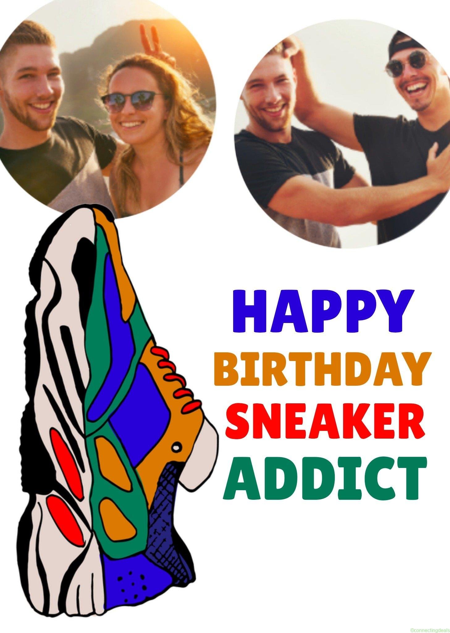 Greetz Verjaardagskaart sneakers