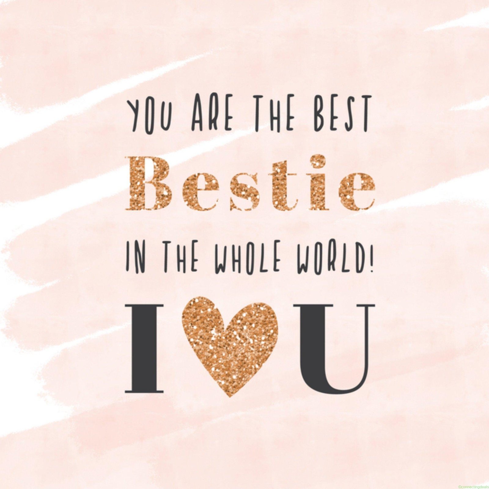 Tsjip Valentijnskaart bestie Giant Square