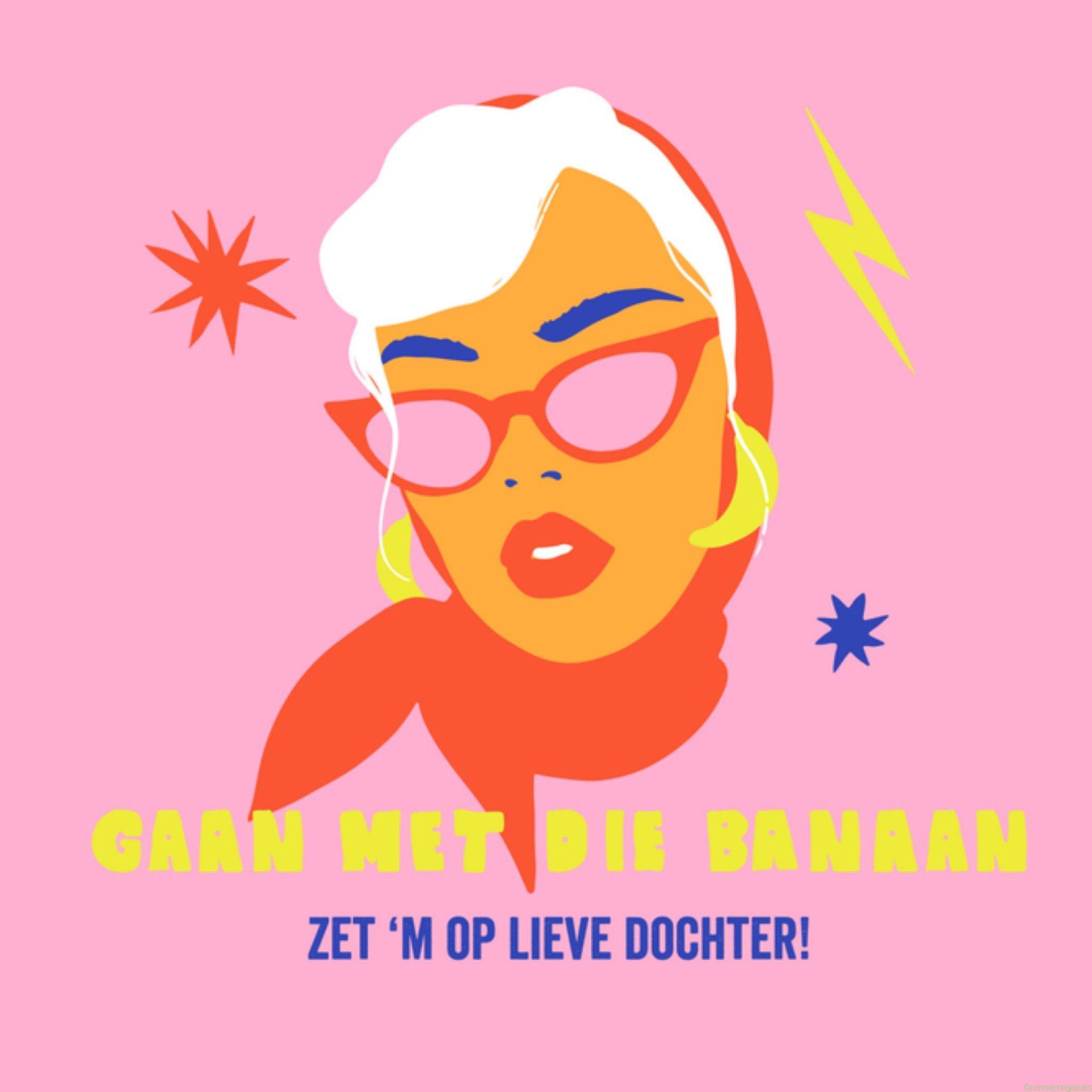 free ads Greetz Succeskaart Dochter Roze Large Square