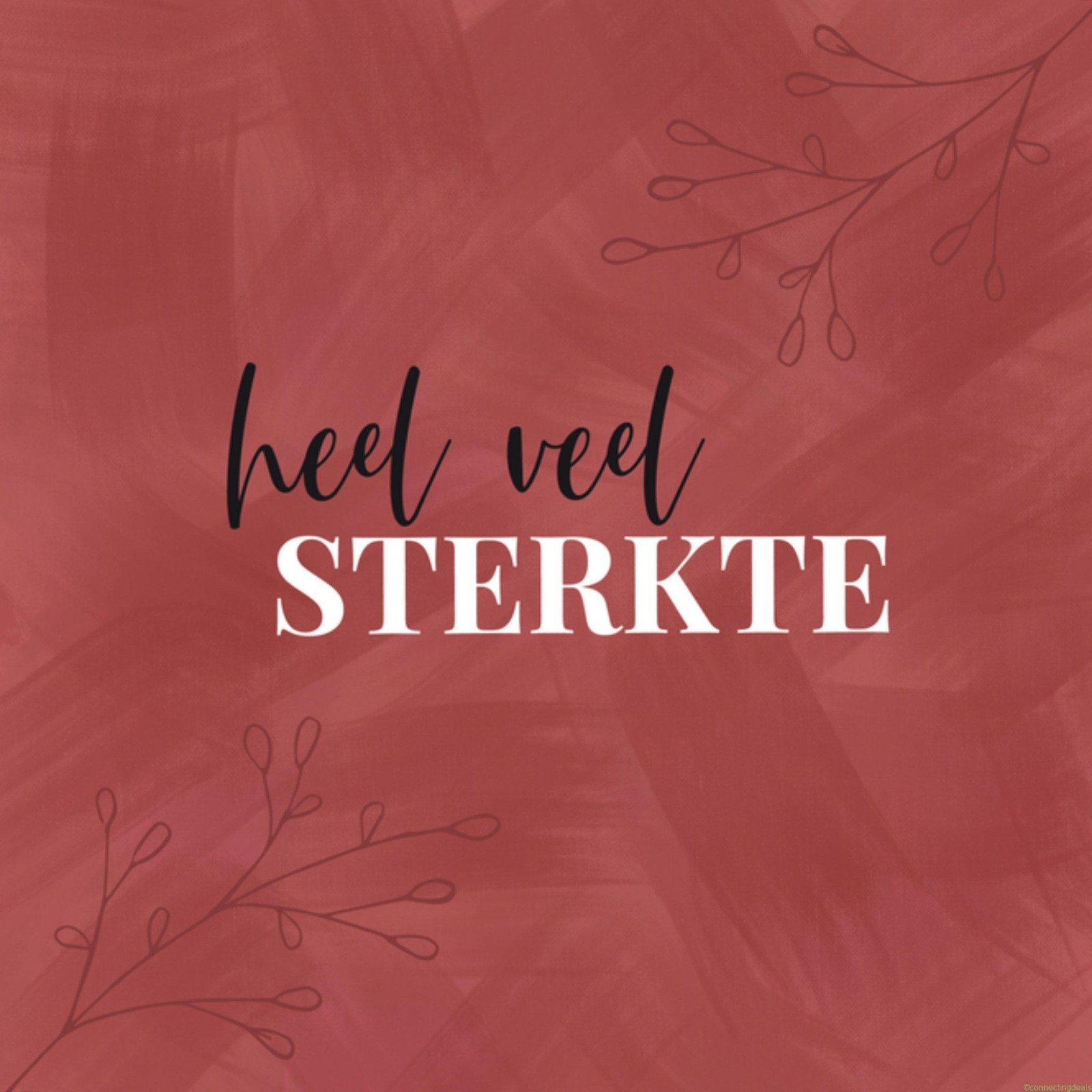 Tsjip Sterkte kaart B2B Large Square