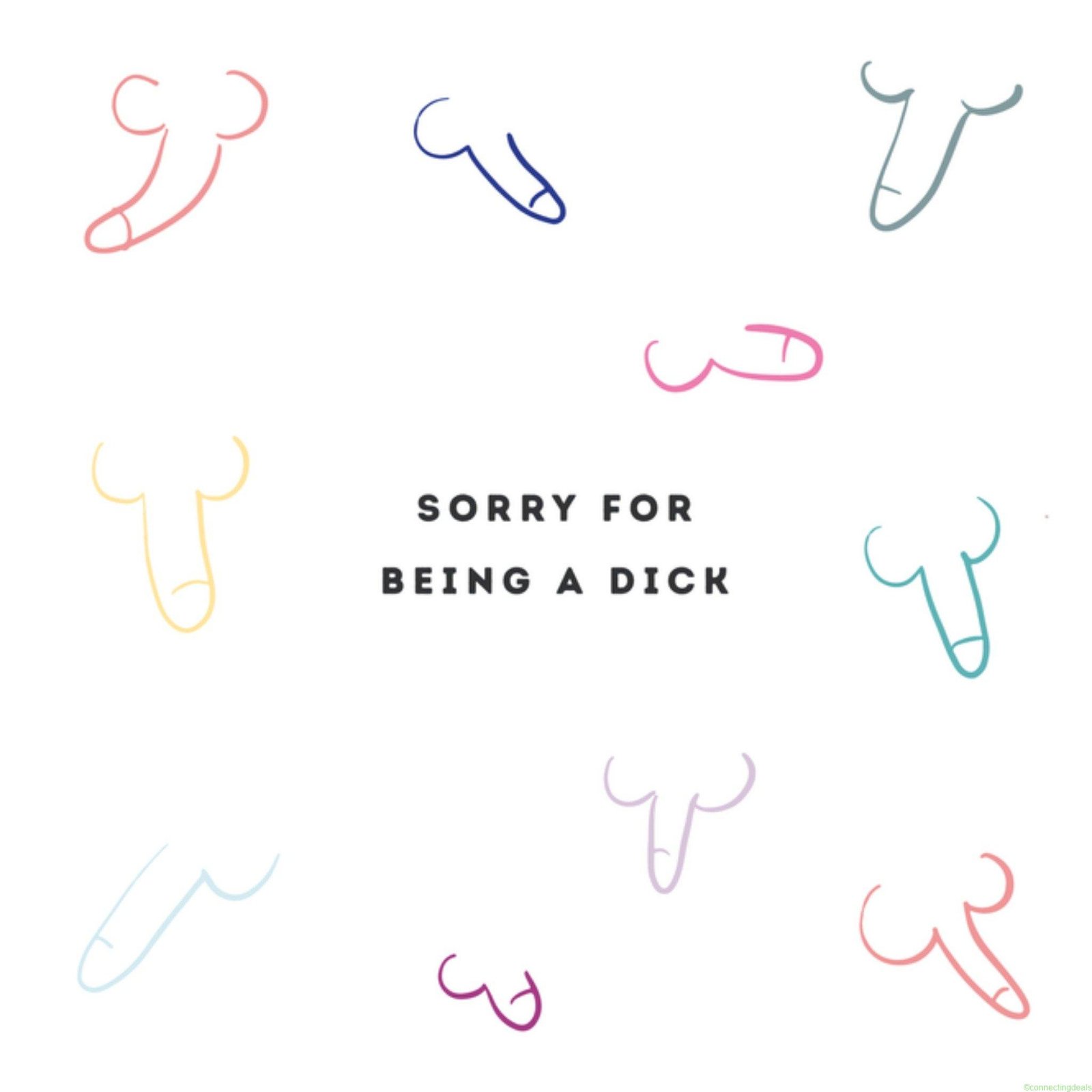 free ads Greetz Sorry kaart sorry for being a dick