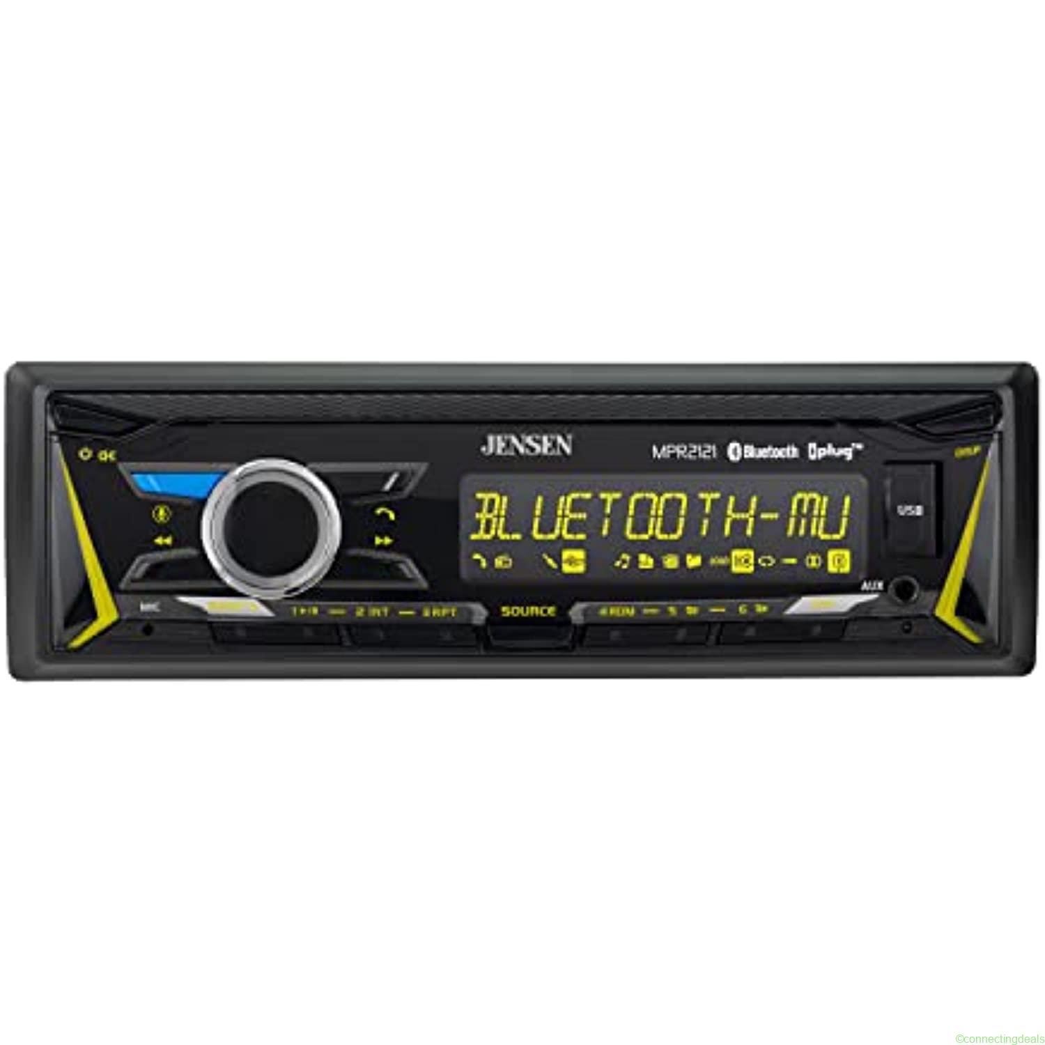 Jensen MPR2121 Single DIN Car Stereo