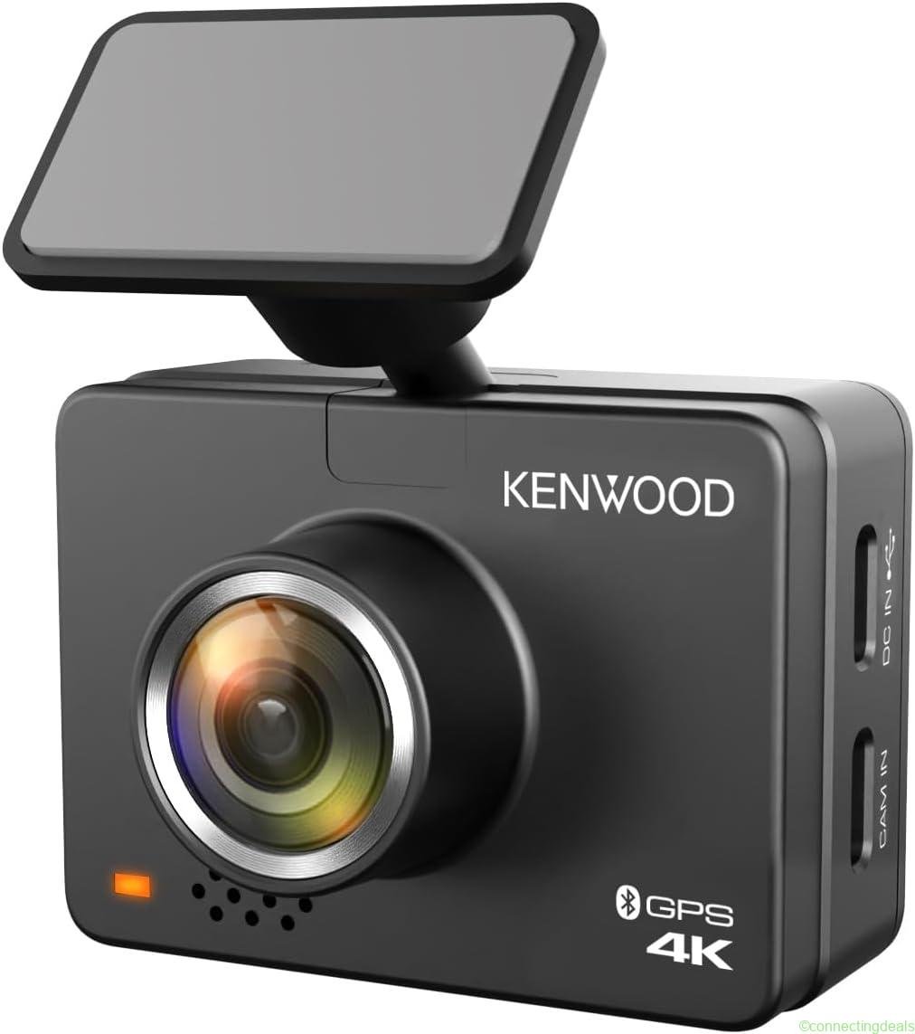 Kenwood DRV-A510WDP HD Dash Cam with 2