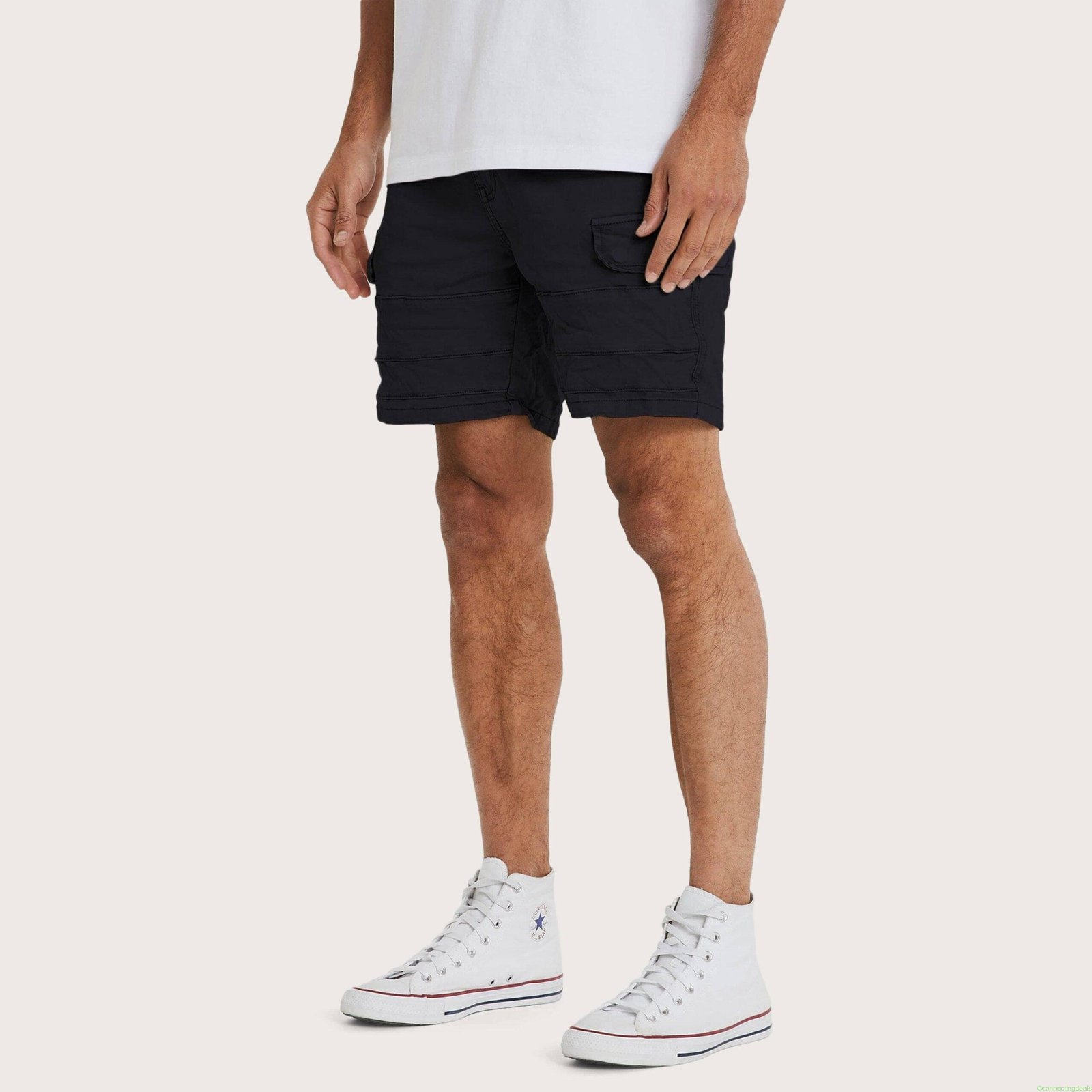 free ads Michigan Cargo Shorts Jet Black