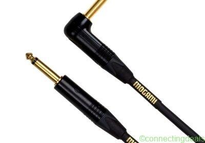 mogami-gold-instrument-06r-guitar-instrument-cable-14-ts-male-plugs-gold-contacts-right-angle-and-straight-connectors-6ft-7247642