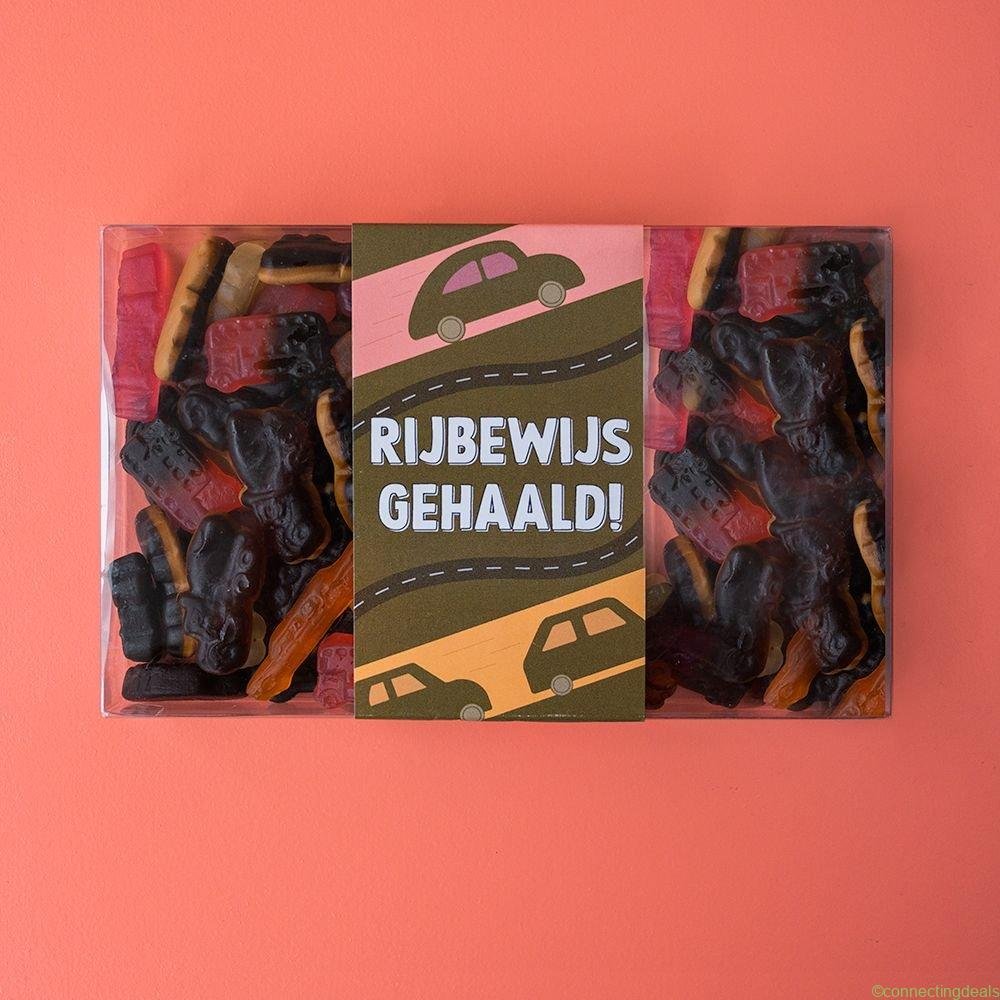 Veel Liefs Snoepdoos Rijbewijs gehaald