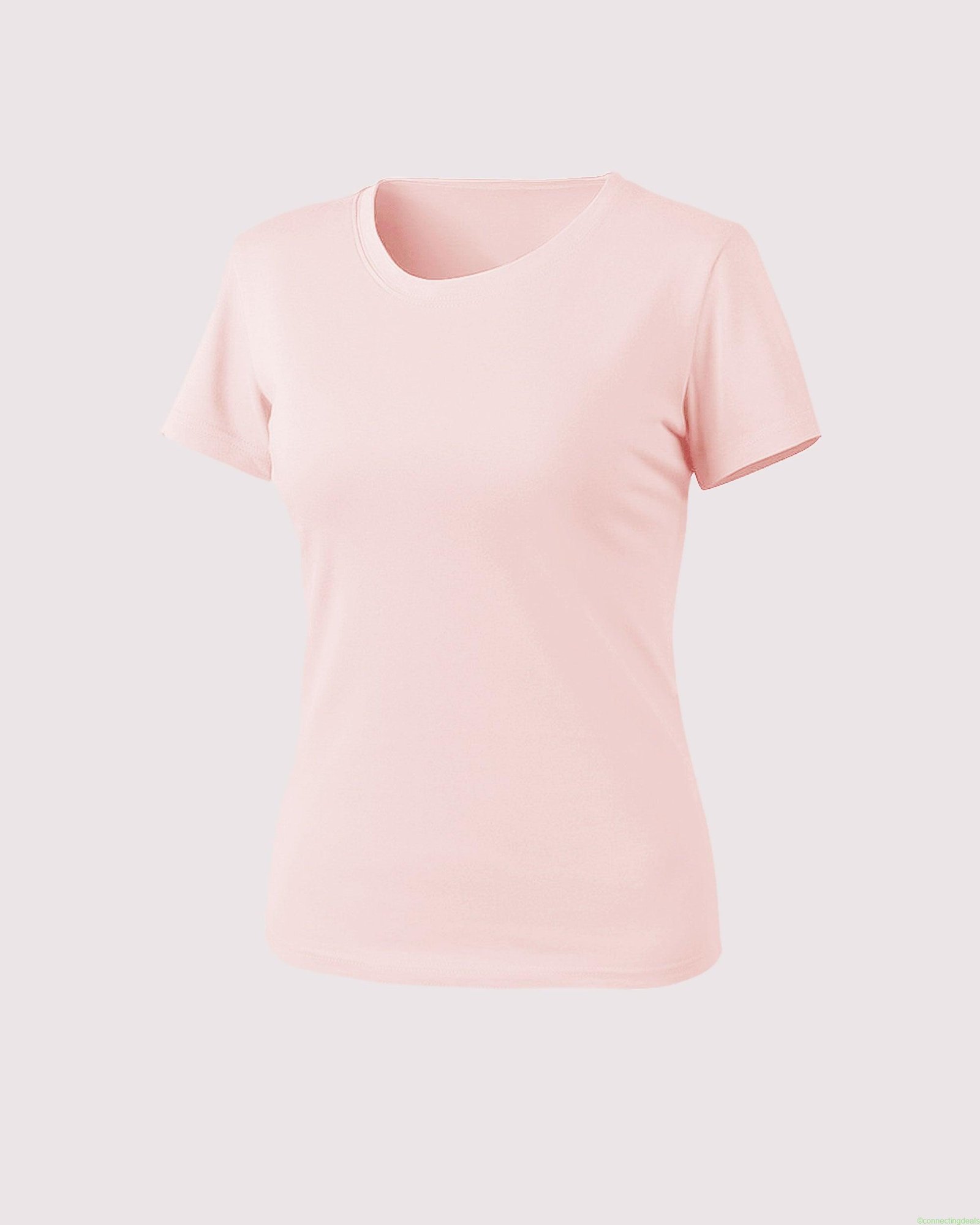 SHOWITTY Womens Casual Slim Fit Tee – C