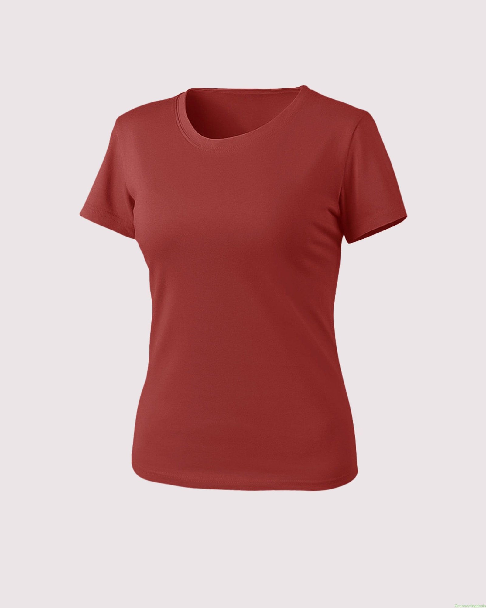 SHOWITTY Womens Casual Slim Fit Tee – C