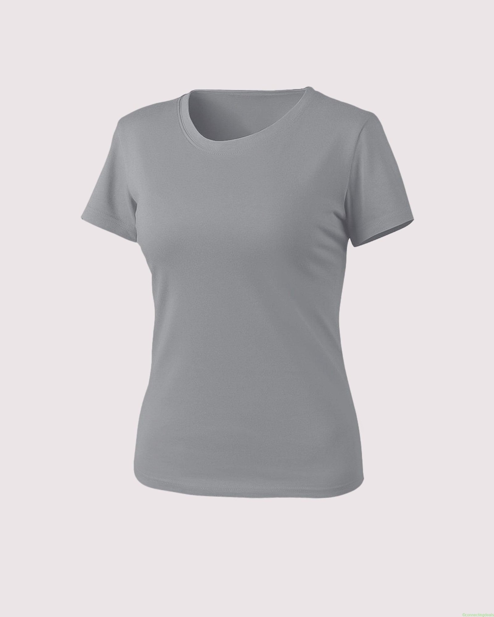 SHOWITTY Womens Casual Slim Fit Tee – C