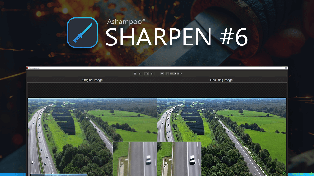 Ashampoo SHARPEN #6 Landingspage