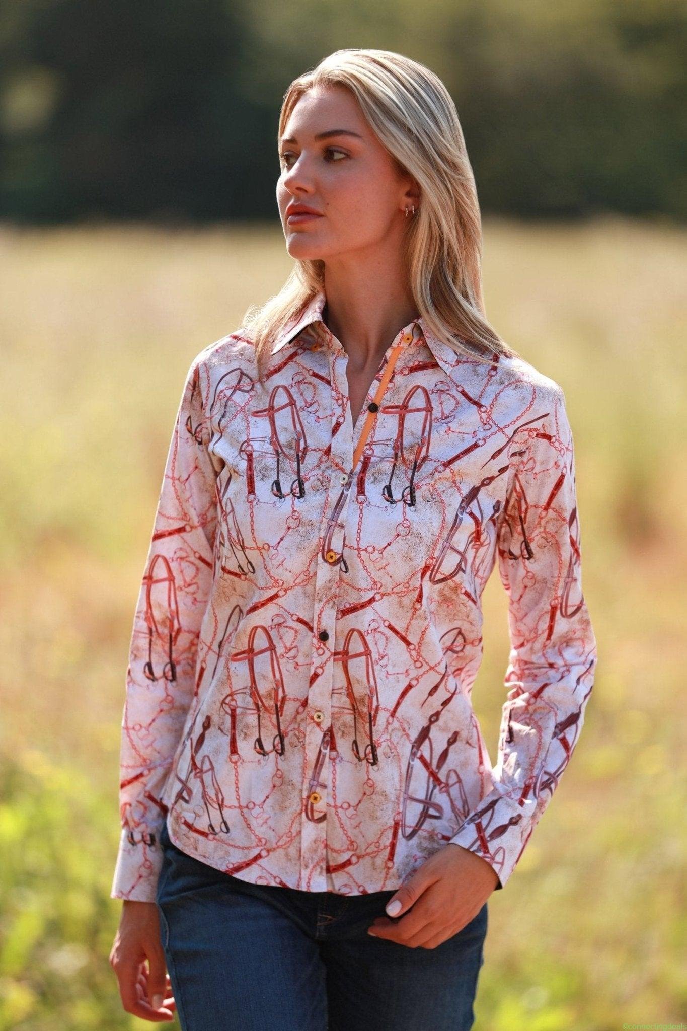 SNAFFLE WOMENS PRINT SHIRT