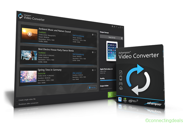 Ashampoo DE Video Converter