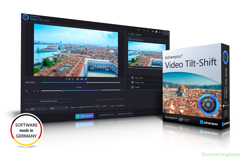 Ashampoo Video Tilt Shift