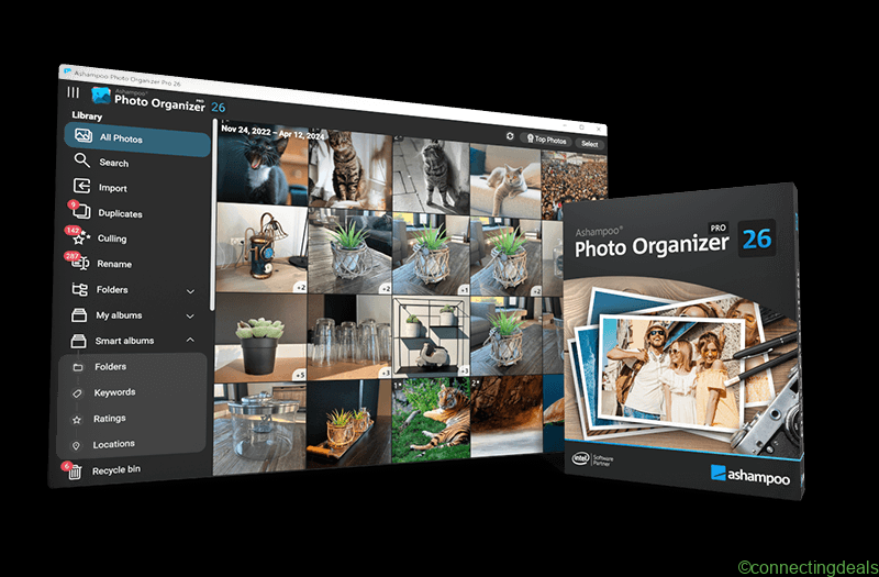 Ashampoo Photo Organizer Pro 26 Landingspage