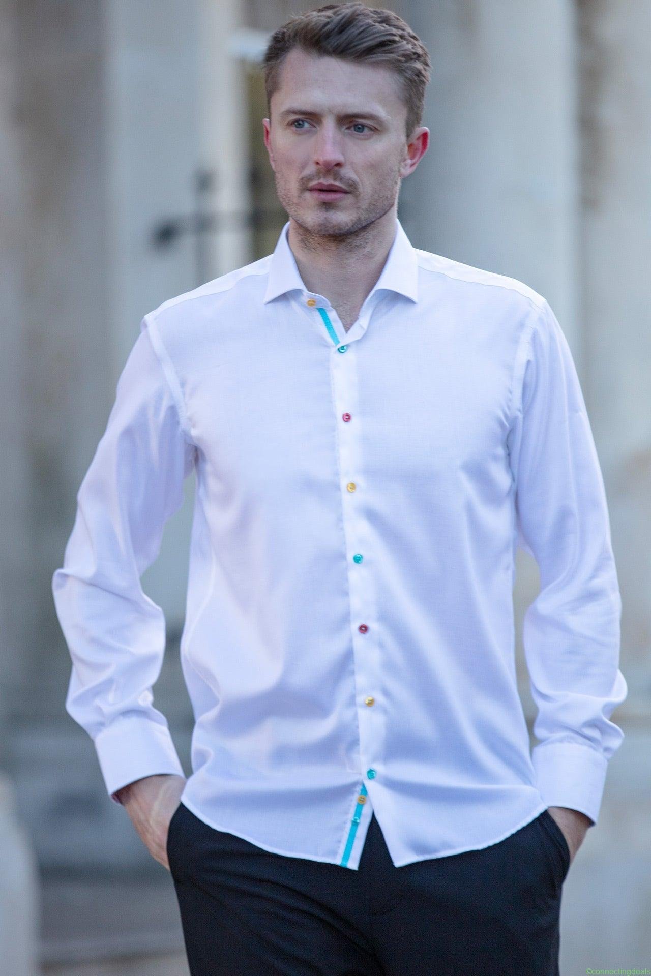 free ads SUPREME NON-IRON TEXTURE SHIRT