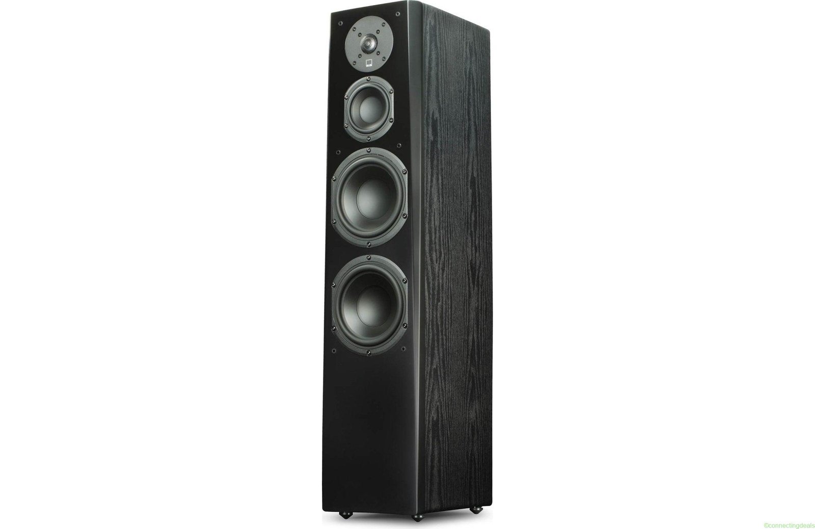 SVS Prime Tower Speaker Black Ash Open