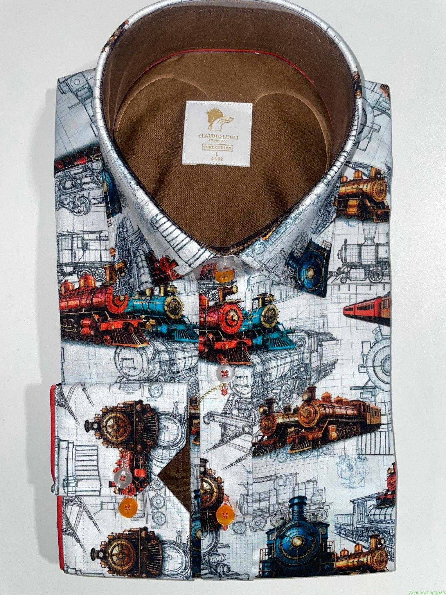 The Locomotive Blueprint Shirt