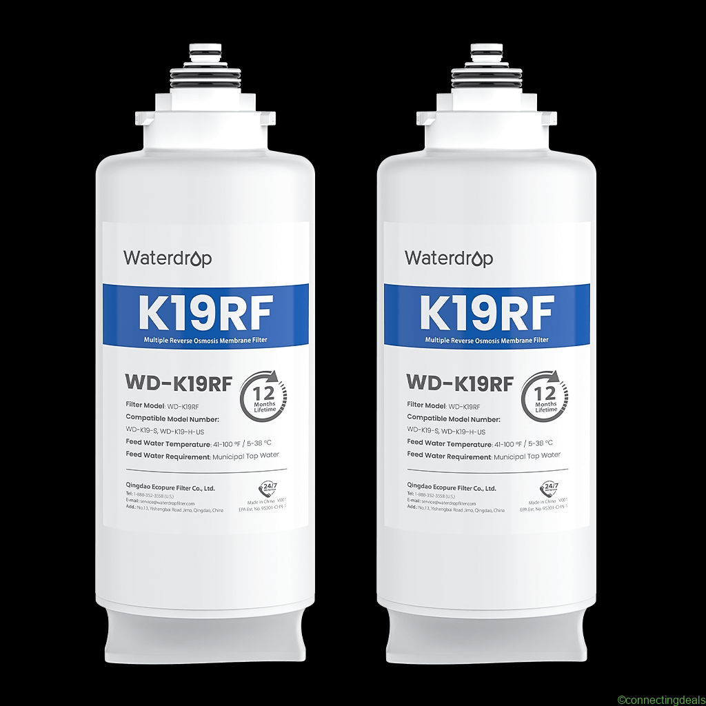 WD-K19RF Filter for Waterdrop K19-S &