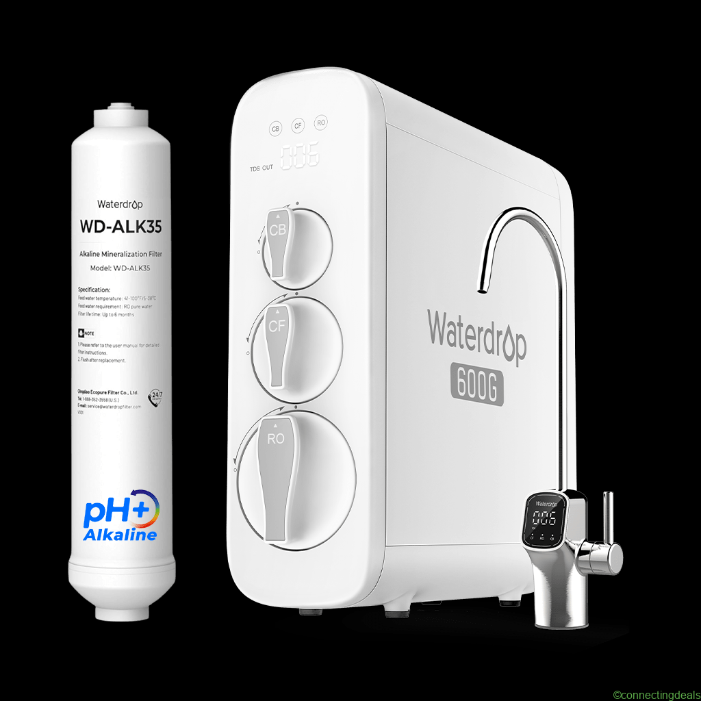 Waterdrop G3P600 Alkaline Reverse Osmosis