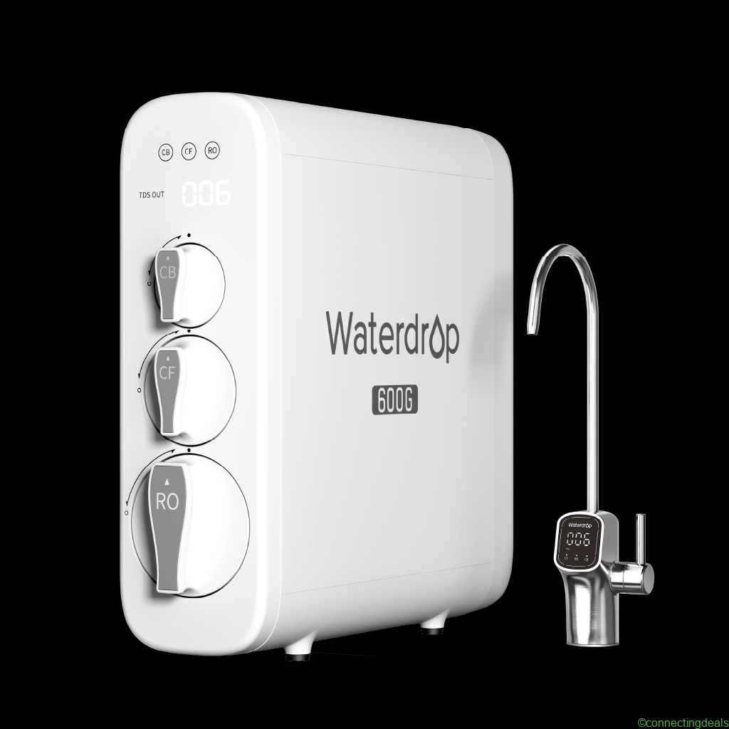 Waterdrop G3P600 RO System with 2-Years