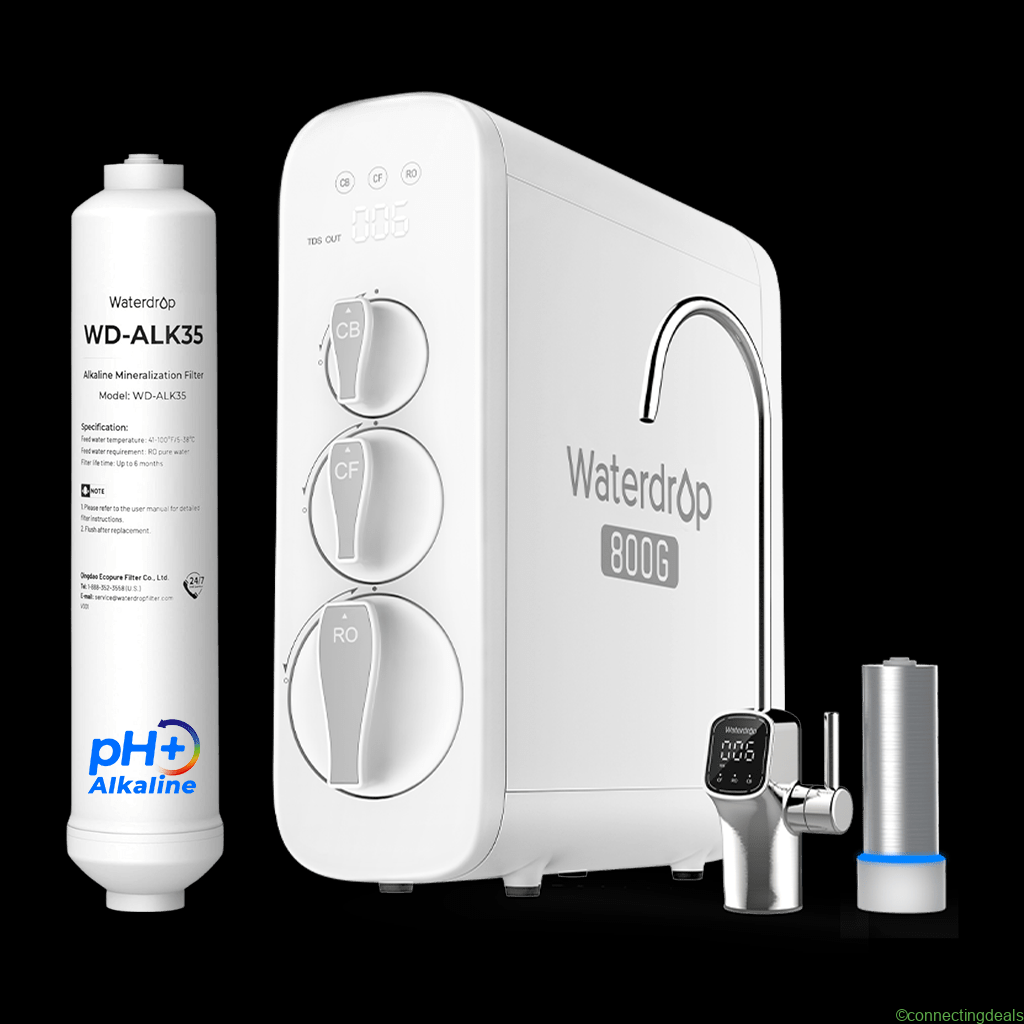 Waterdrop G3P800 Alkaline Reverse Osmosis