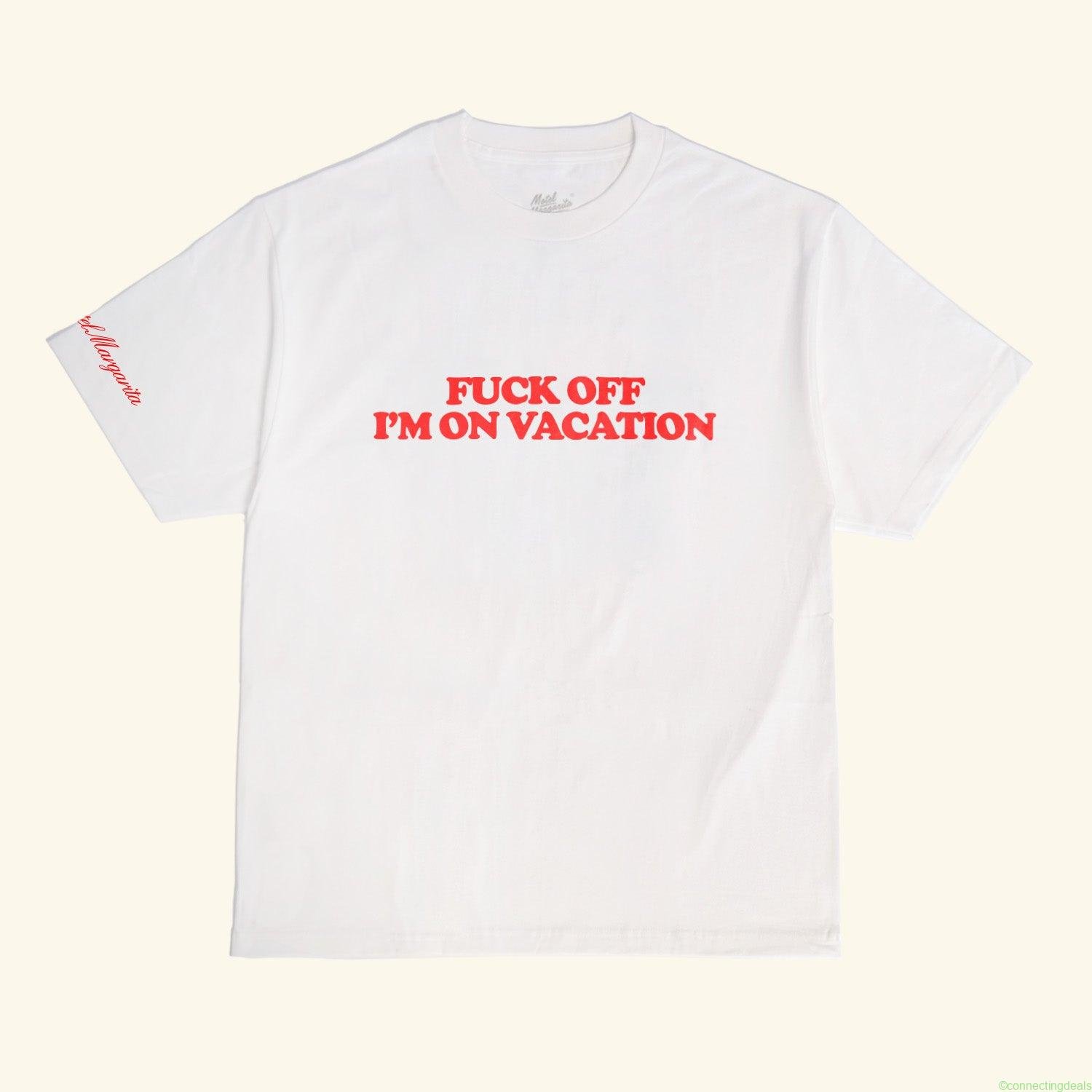 Vacation Tee – White