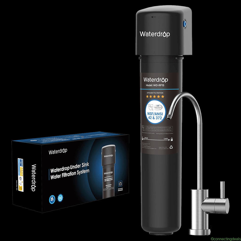 Undersink Water Filtration System With Dedicated