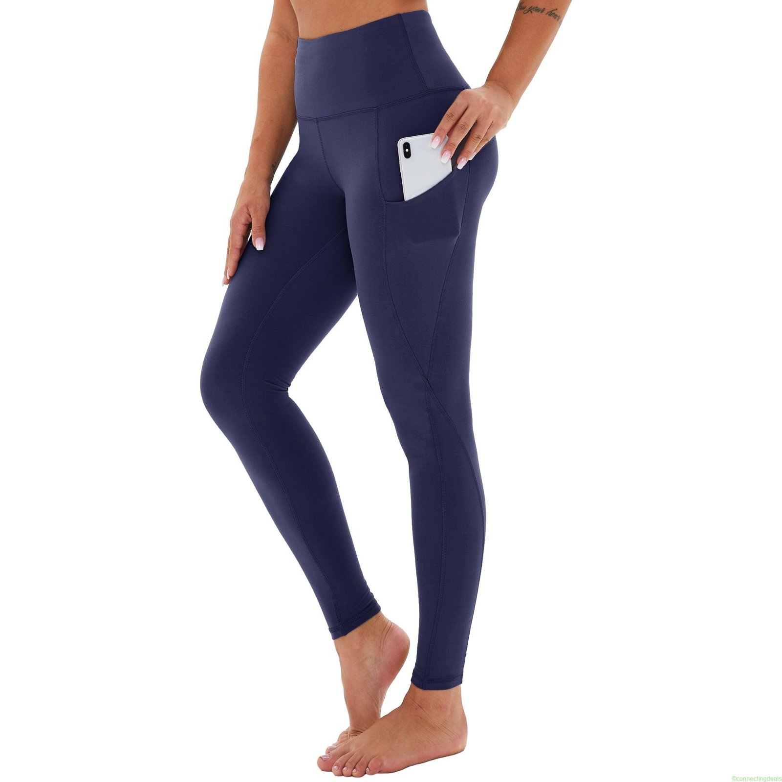 SHOWITTY Womens High-Waisted Yoga Pants
