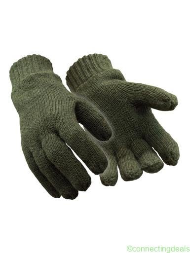 RefrigiWear Insulated Wool Glove Green XL