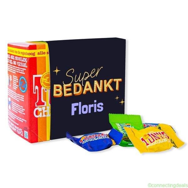 Tonys Chocolonely Tiny Tonys Bedankt met