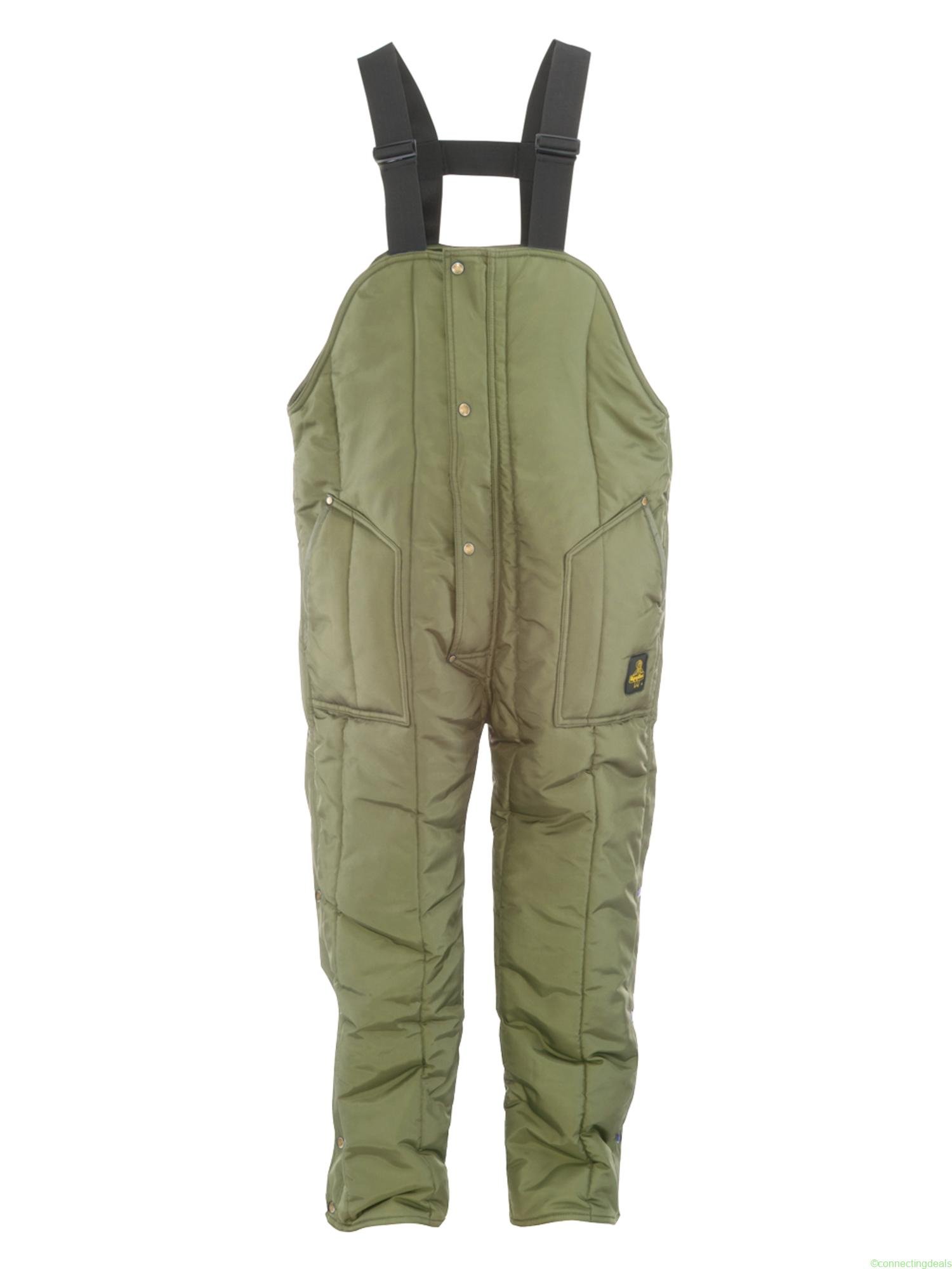 RefrigiWear Iron-Tuff Bib Overalls Sage Fit Big