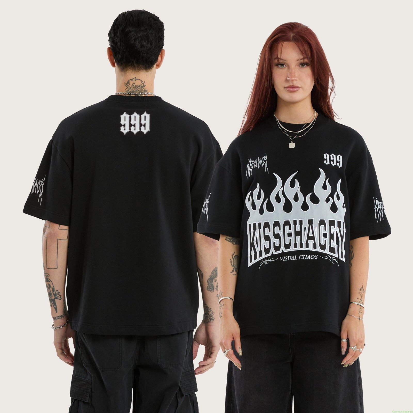 Highway Loopback Street Tee Anthracite Black