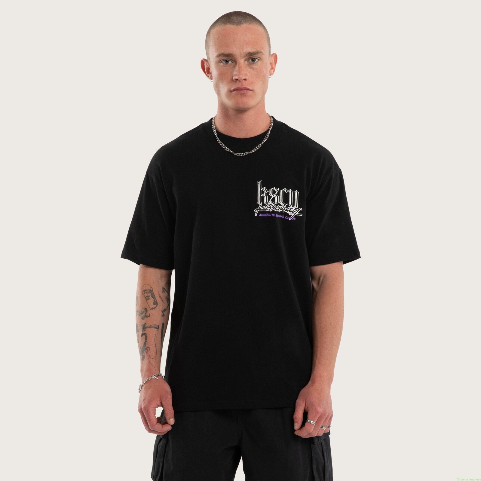 Absolute Box Fit Tee Jet Black