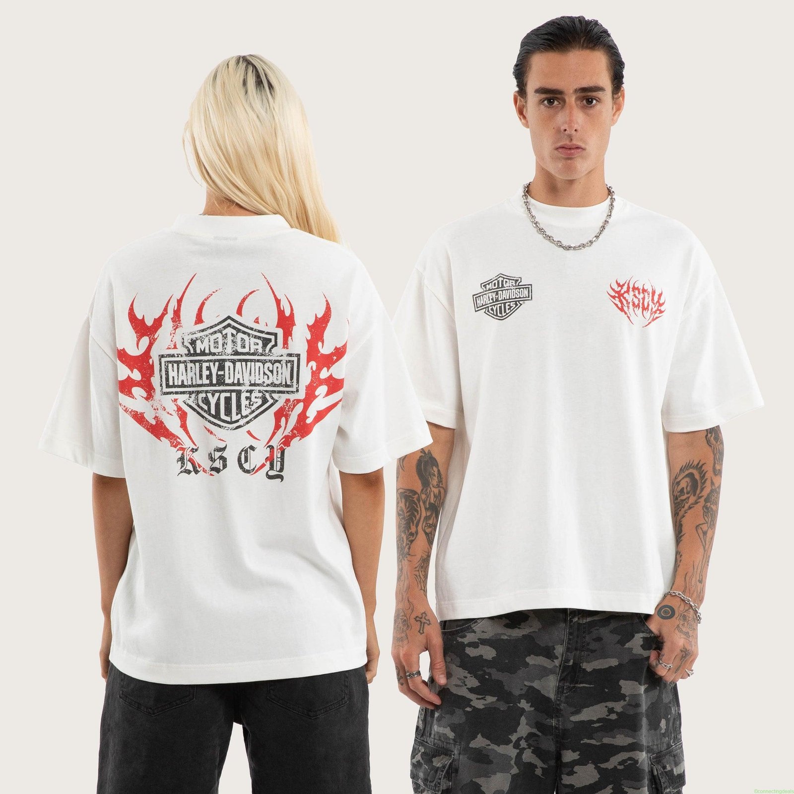 Cruiser Street Tee Natural White